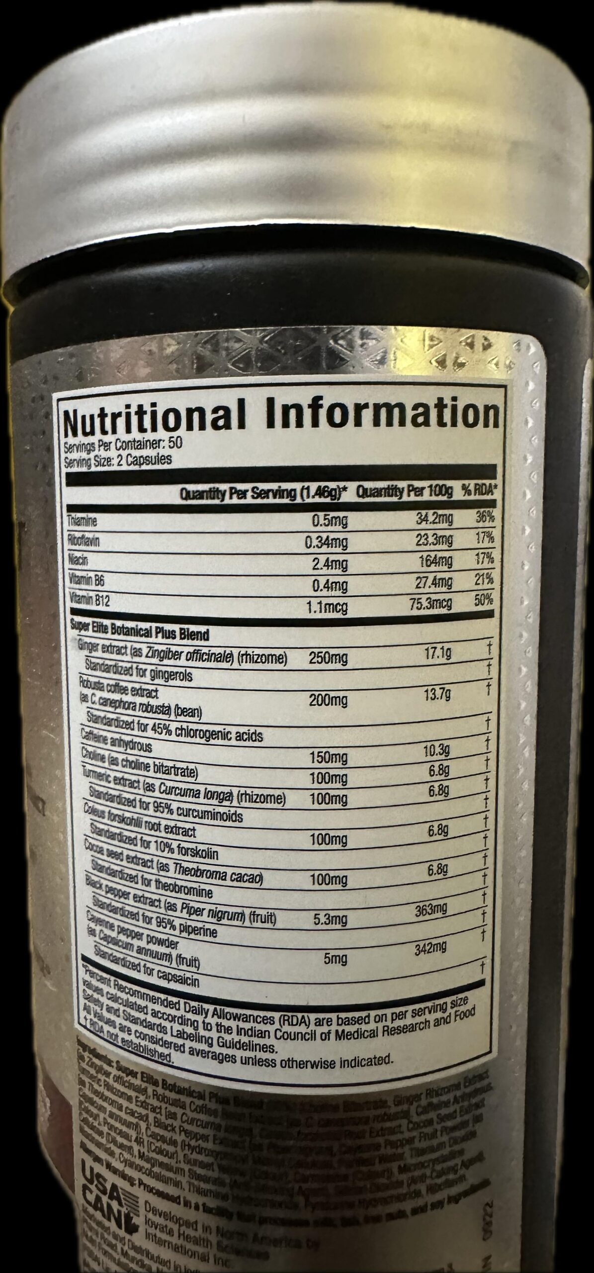 MuscleTech, Hydroxycut Hardcore, Super Elite, Supports Fat Metabolism - Pack of 100 Veggie Capsules - Image 3